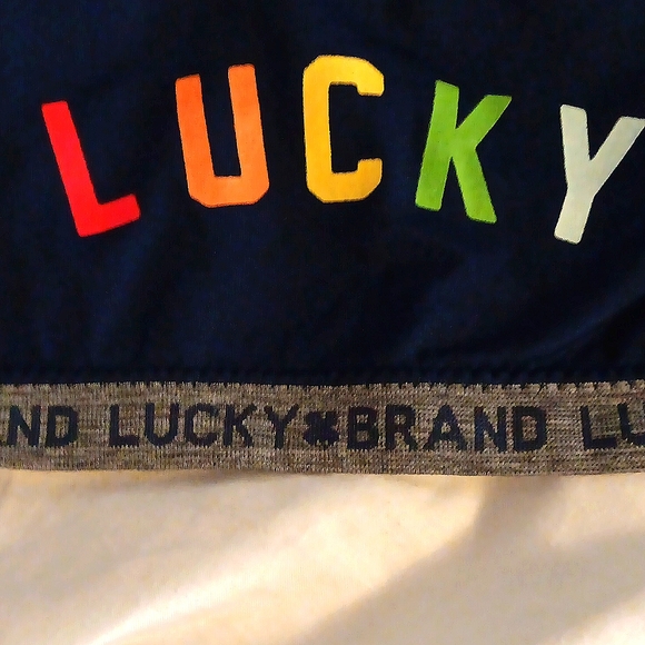 Lucky Brand Sports Bra with Rainbow Logo - Picture 4 of 4